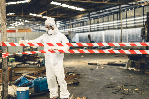 Professional Biohazard technician working in Silver Lake, NC